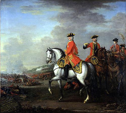 John Wootton George II at Dettingen China oil painting art